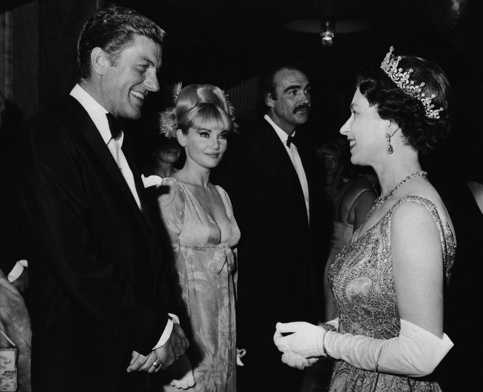 1967: Dick Van Dyke and Queen Elizabeth II